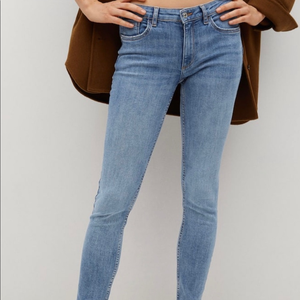 High raise skinny jean size 28